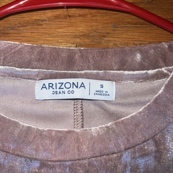 Arizona Jean Co. Pink Crushed Velvet Mini Dress, Size Small, 90’s, Y2K NEW - Picture 9 of 9